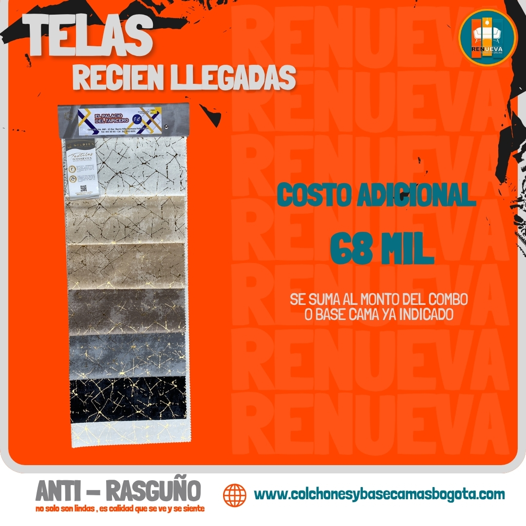 Base Cama 140 Doble Completa (Base + Espaldar) - Imagen 37