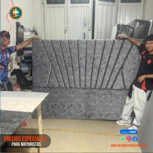 Base Cama 140 Doble Completa (Base + Espaldar)