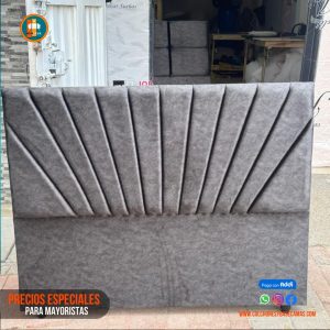 Base Cama 140 Doble Completa (Base + Espaldar)