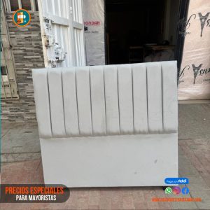 Base Cama 140 Doble Completa (Base + Espaldar)
