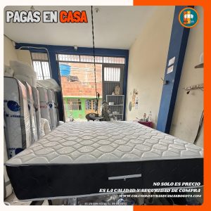 COLCHON BASICO 140 ORTOPEDICO 25 CM DE GRUESO