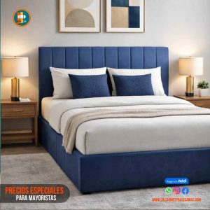 Base Cama 140 Doble Completa (Base + Espaldar)