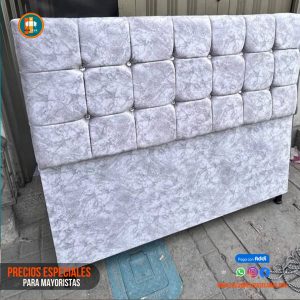 Base Cama 140 Doble Completa (Base + Espaldar)