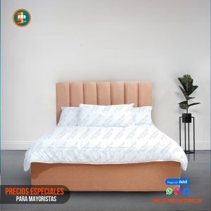 Base Cama 140 Doble Completa (Base + Espaldar)