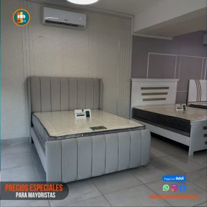 Base Cama 140 Doble Completa (Base + Espaldar)