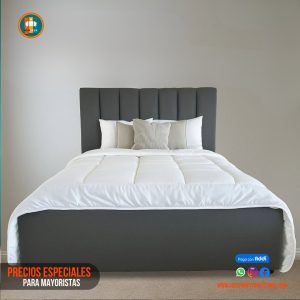 Base Cama 140 Doble Completa (Base + Espaldar)