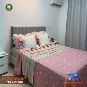 Base Cama 140 Doble Completa (Base + Espaldar)