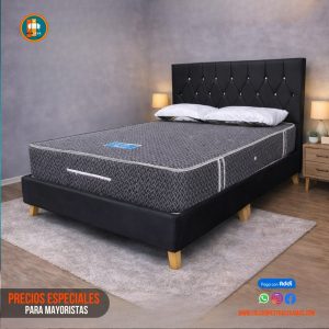 Base Cama 140 Doble Completa (Base + Espaldar)