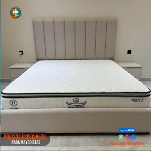 Base Cama 140 Doble Completa (Base + Espaldar)
