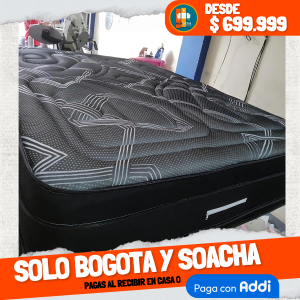 Colchón 140 x 190 Pillow Top 3D Alta Gama – 40 a 45 cm