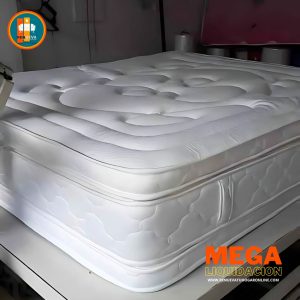 Colchón 140 x 190 Pillow Top 3D Alta Gama – 40 a 45 cm