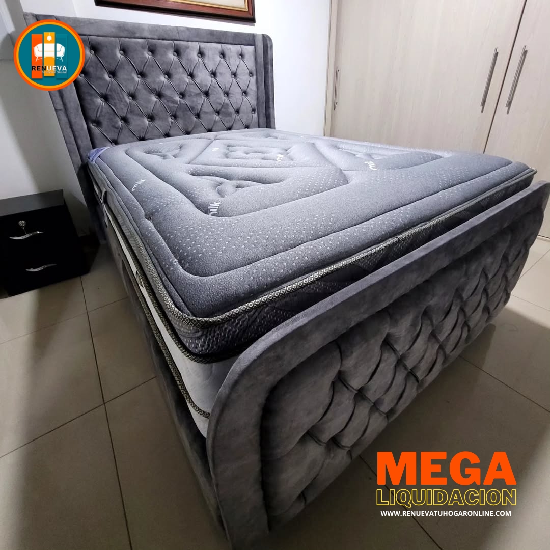 Colchón 140 x 190 Pillow Top 3D Alta Gama – 40 a 45 cm
