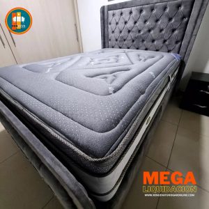 Colchón 140 x 190 Pillow Top 3D Alta Gama – 40 a 45 cm