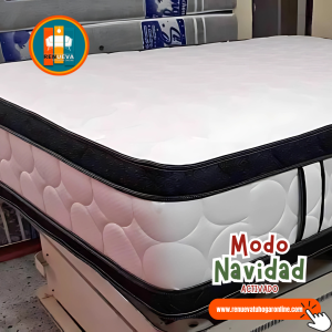 Colchón 140x190  Pillow Top Básico 30–35 cm – Confort y soporte duradero