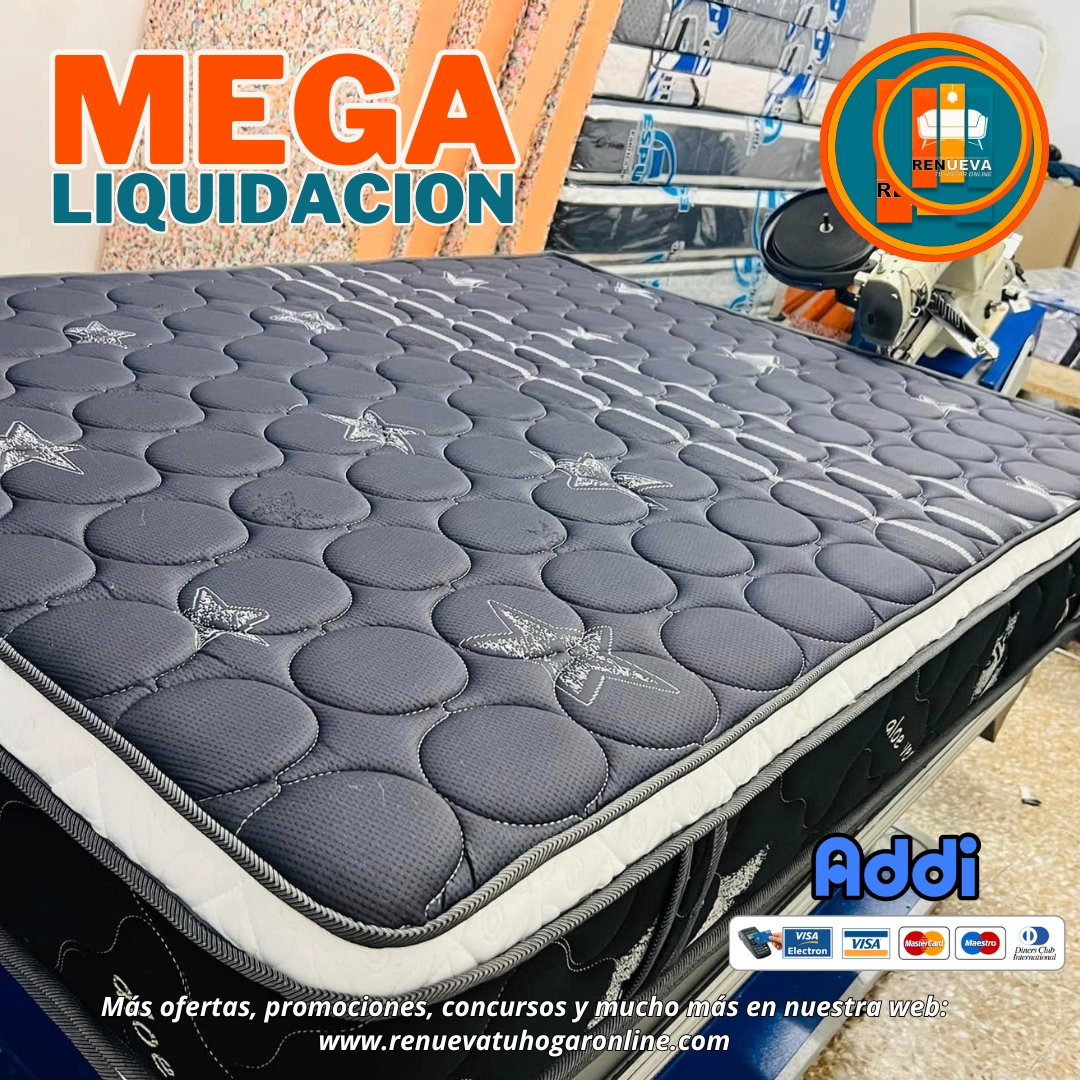Colchón 140 x 190 Pillow Top 3D Alta Gama – 40 a 45 cm