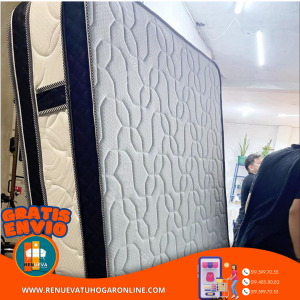 Colchón 140x190  Pillow Top Básico 30–35 cm – Confort y soporte duradero