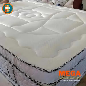 Colchón 140 x 190 Pillow Top 3D Alta Gama – 40 a 45 cm