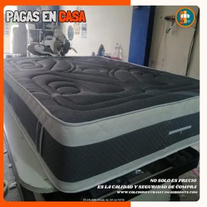 Colchón 140 x 190 Pillow Top 3D Alta Gama – 40 a 45 cm