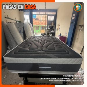 Colchón 140 x 190 Pillow Top 3D Alta Gama – 40 a 45 cm