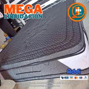 Colchón 140 x 190 Pillow Top 3D Alta Gama – 40 a 45 cm