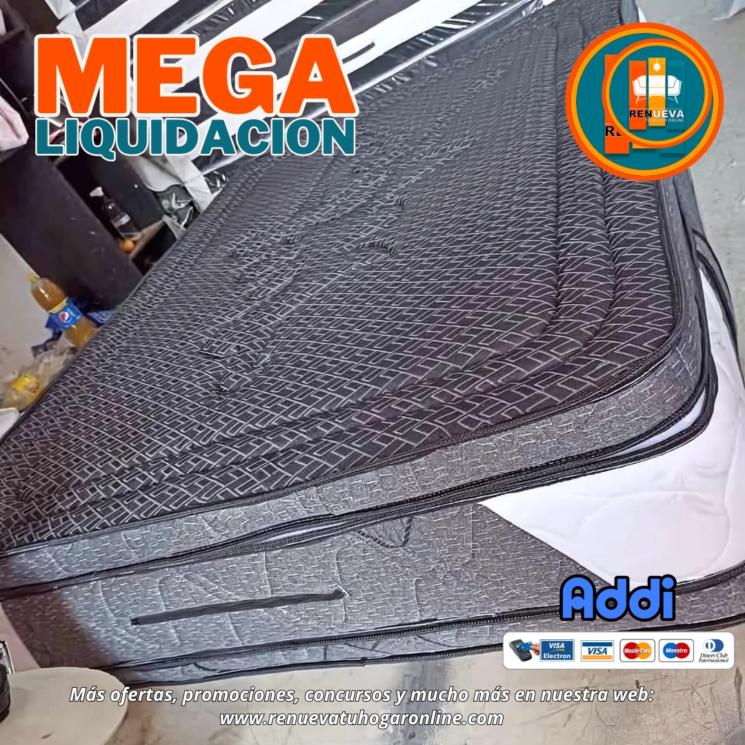 Colchón 140 x 190 Pillow Top 3D Alta Gama – 40 a 45 cm