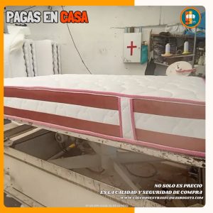 Colchón 140x190  Pillow Top Básico 30–35 cm – Confort y soporte duradero