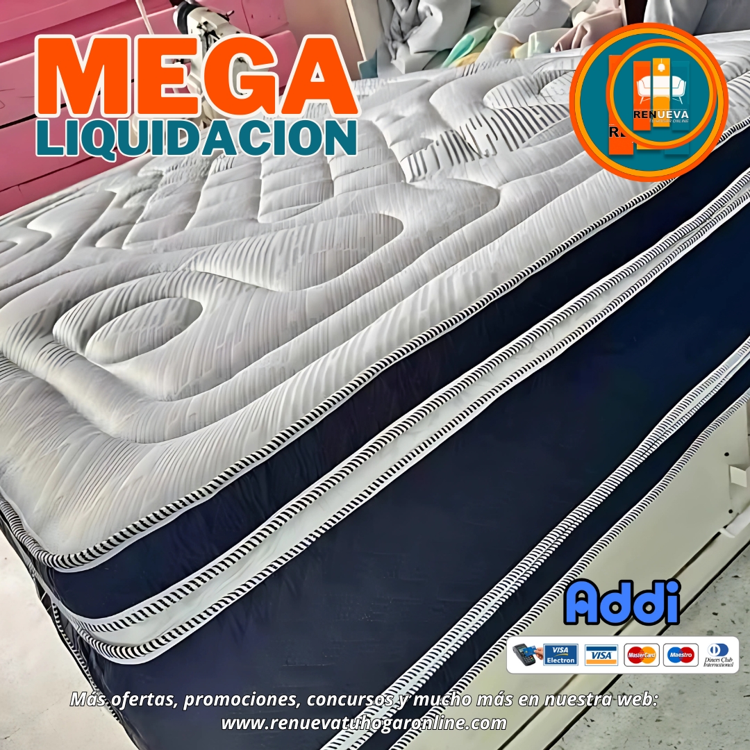 Colchón 140 x 190 Pillow Top 3D Alta Gama – 40 a 45 cm