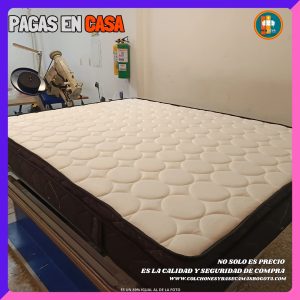 Colchón 140x190  Pillow Top Básico 30–35 cm – Confort y soporte duradero