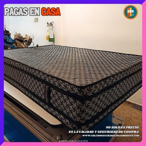 Colchón 140x190 Pillow Top Básico 30–35 cm – Confort y soporte duradero