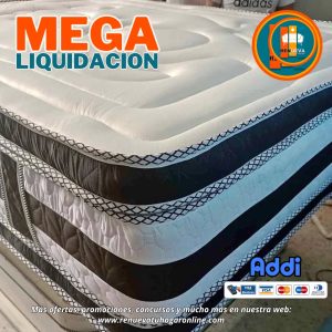 Colchón 140 x 190 Pillow Top 3D Alta Gama – 40 a 45 cm