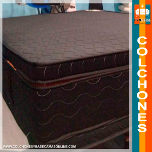 Colchón 140x190 Pillow Top Premium 35–38 cm – Confort superior y soporte reforzado