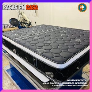 Colchón 140 x 190 Pillow Top 3D Alta Gama – 40 a 45 cm