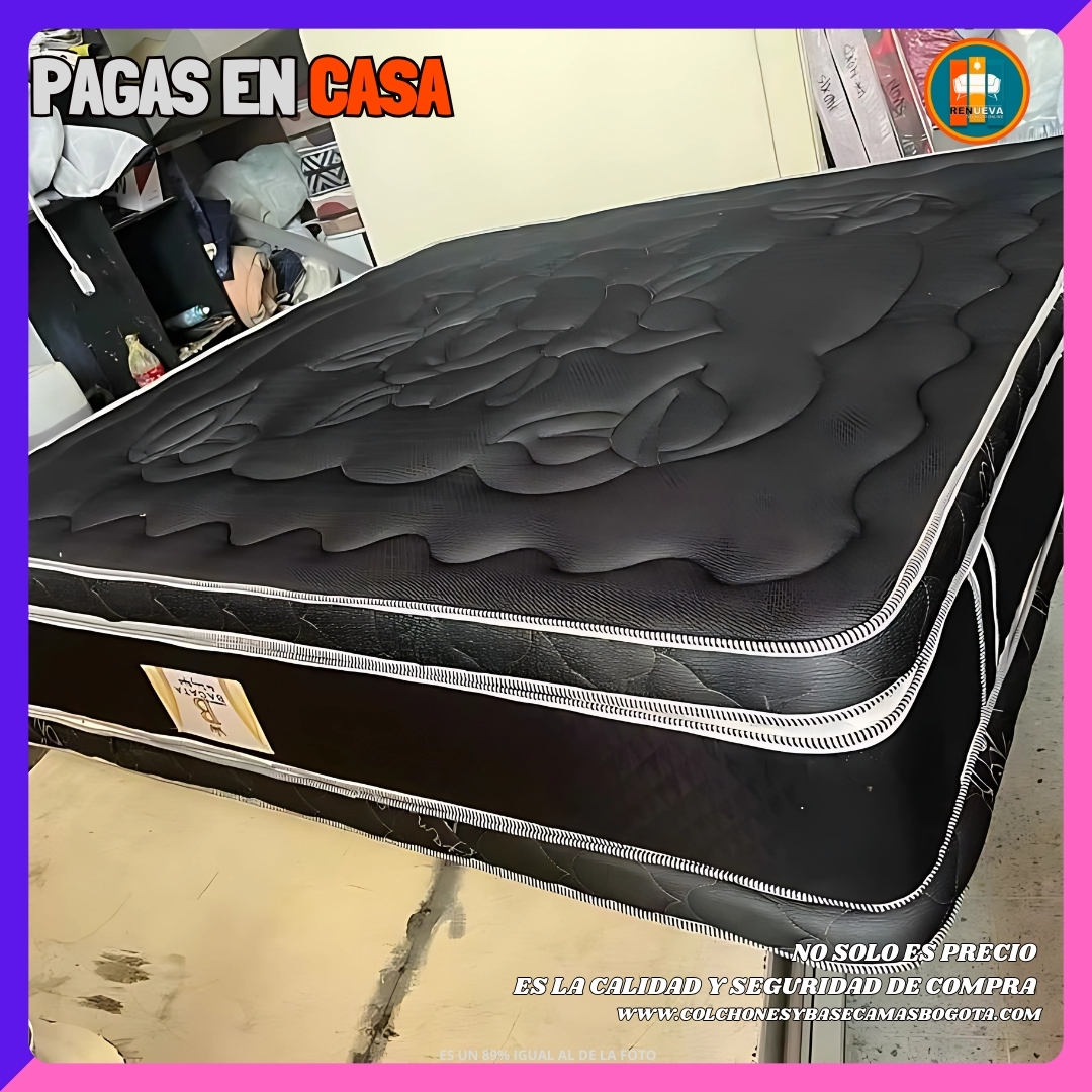 Colchón 140 x 190 Pillow Top 3D Alta Gama – 40 a 45 cm