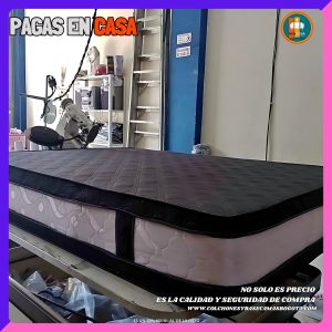 Colchón 140x190  Pillow Top Básico 30–35 cm – Confort y soporte duradero