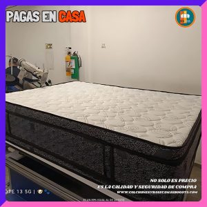 Colchón 140x190  Pillow Top Básico 30–35 cm – Confort y soporte duradero