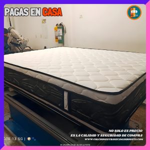 Colchón 140x190  Pillow Top Básico 30–35 cm – Confort y soporte duradero
