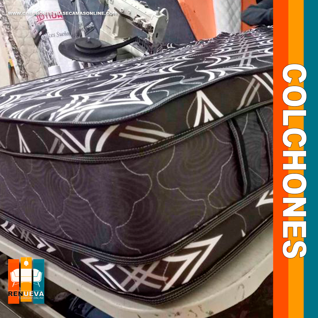 Colchón 140x190 Pillow Top Básico 30–35 cm – Confort y soporte duradero