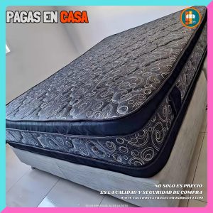 Colchón 140x190  Pillow Top Básico 30–35 cm – Confort y soporte duradero
