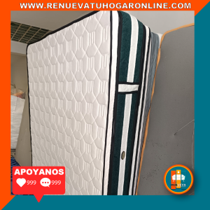 Colchón 140x190  Pillow Top Básico 30–35 cm – Confort y soporte duradero