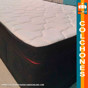 Colchón 140x190 Pillow Top Premium 35–38 cm – Confort y soporte duradero