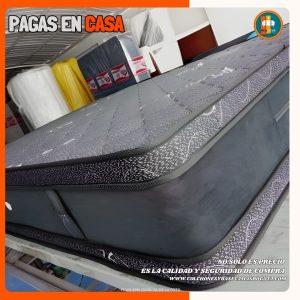 Colchón 140x190  Pillow Top Básico 30–35 cm – Confort y soporte duradero