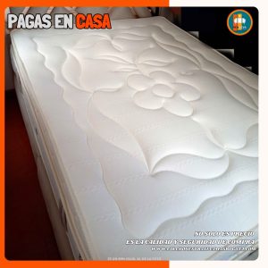 Colchón 140 x 190 Pillow Top 3D Alta Gama – 40 a 45 cm